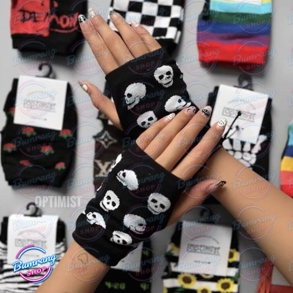 دستکش طرح اسکلتی