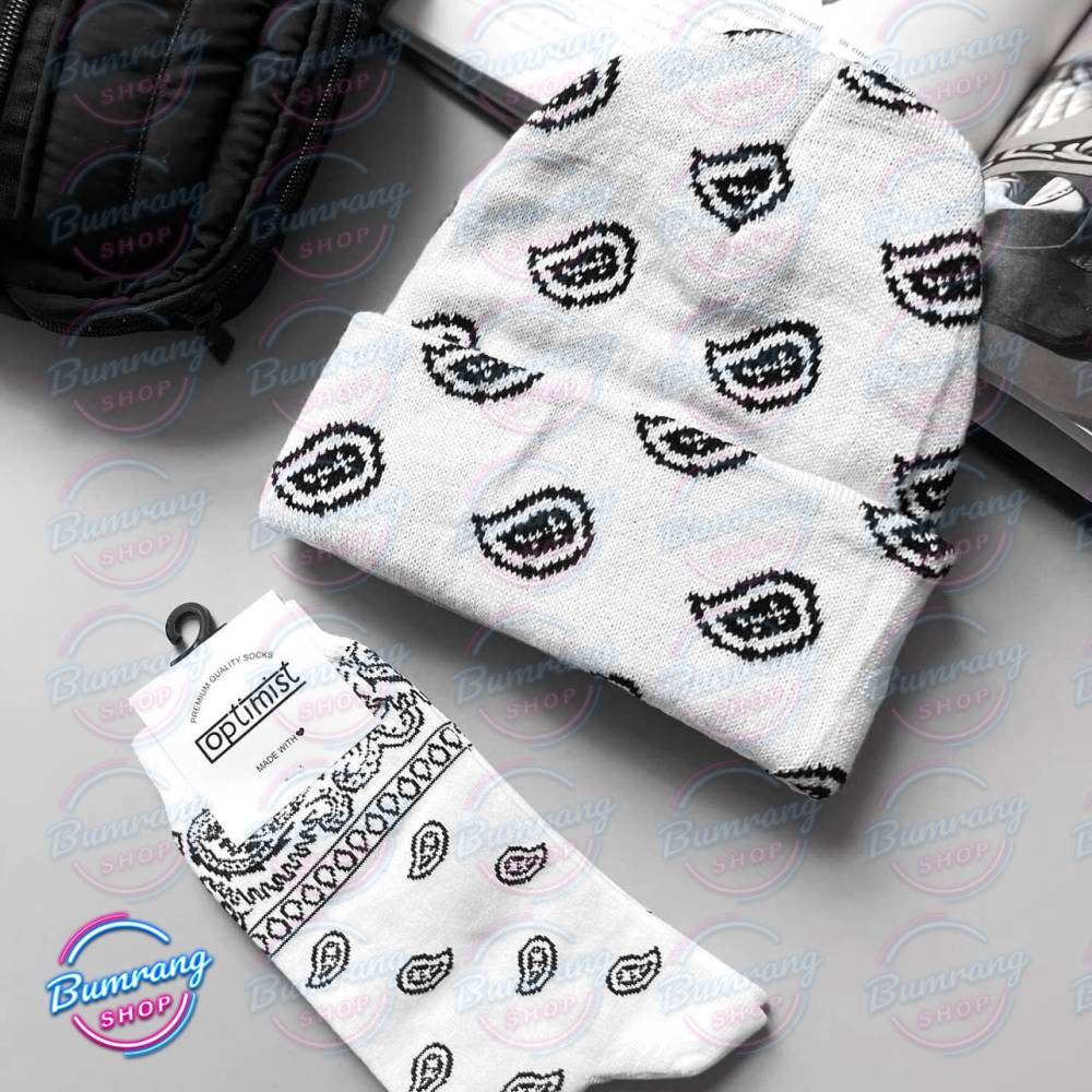 جوراب ساقدار طرح بته جقه