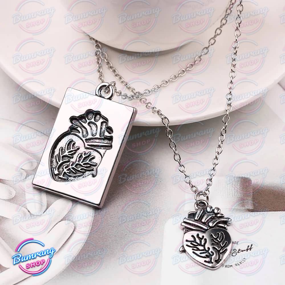 گردنبند ست قلب آناتومی