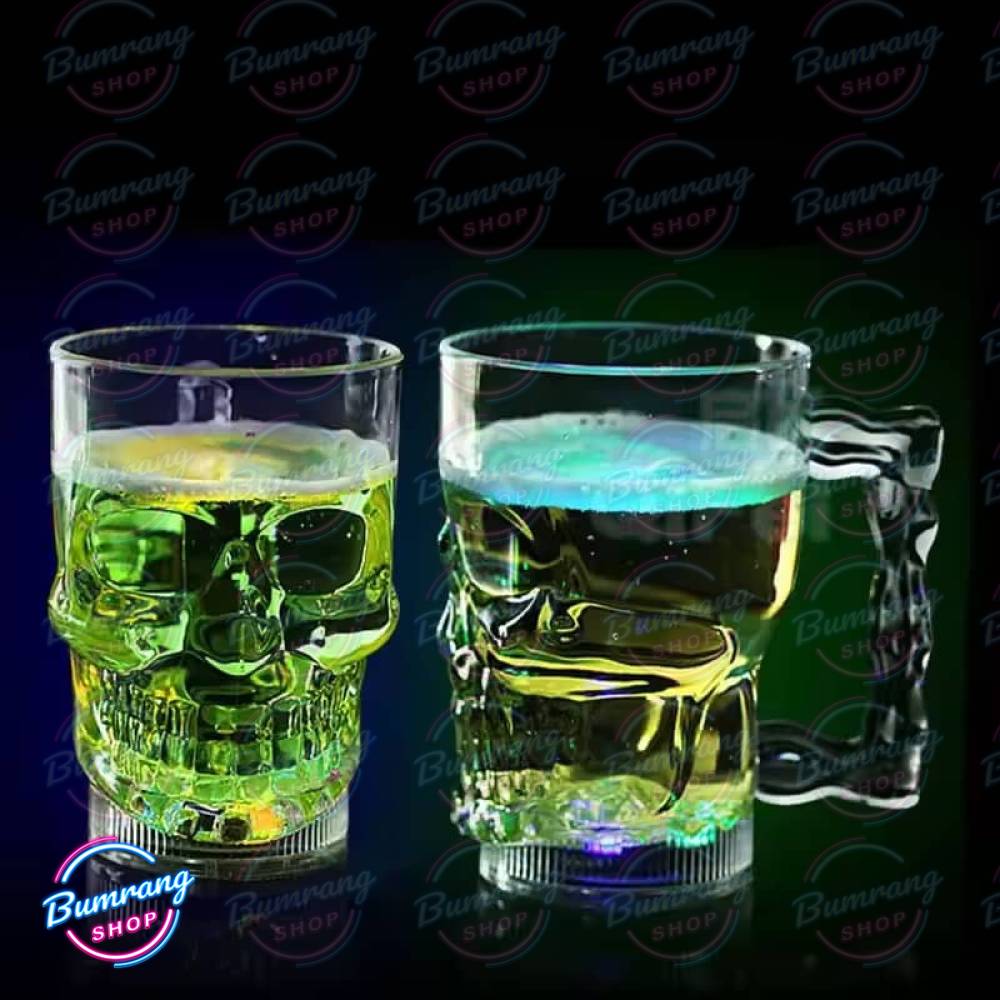 ماگ اسکلت چراغدار