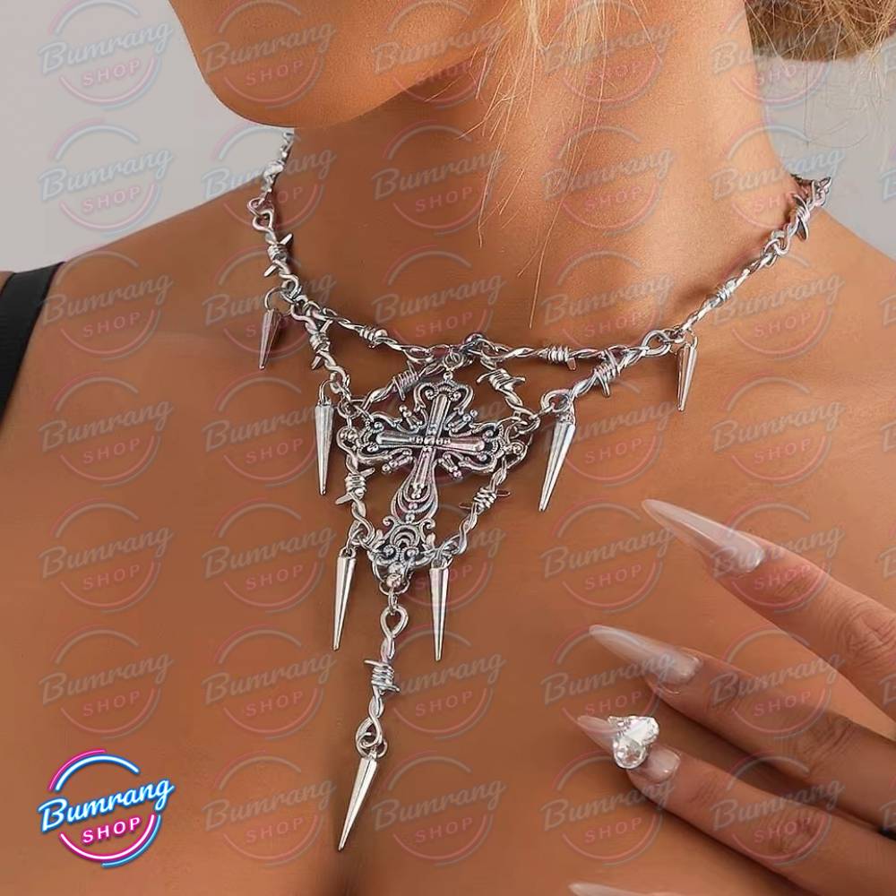 گردنبد صليب سيم خاردار