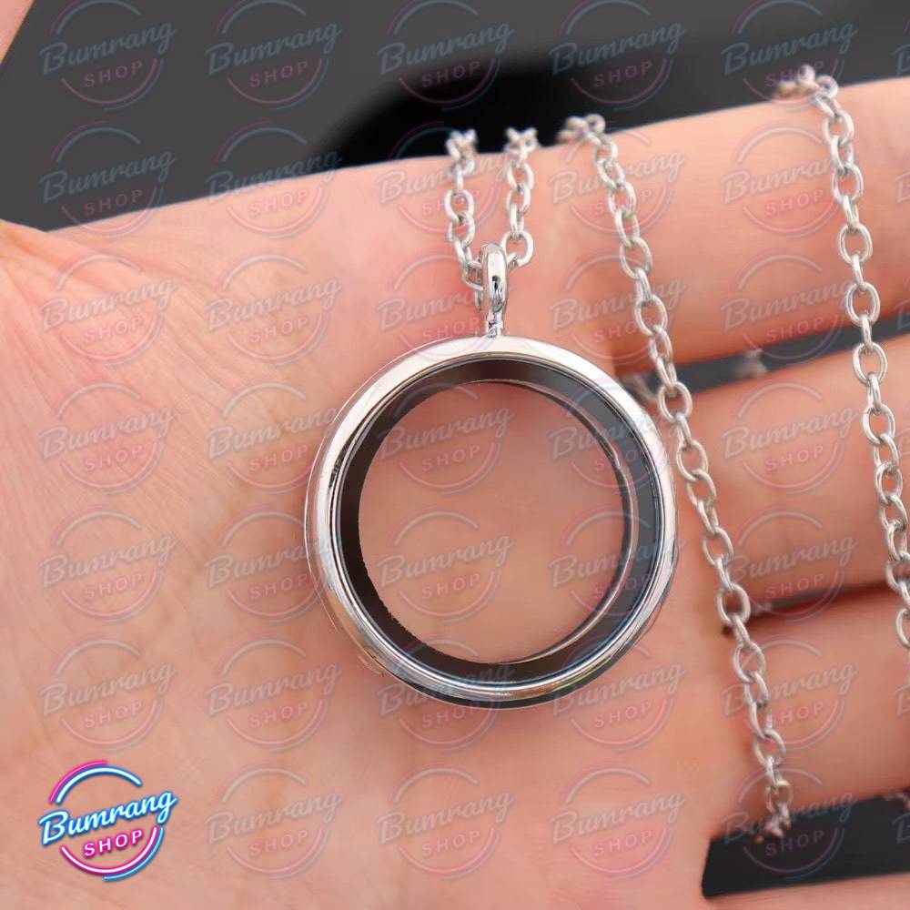 گردنبند لاکت شیشه ای