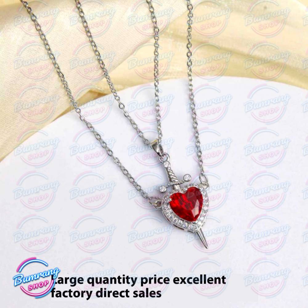 گردنبند بست فرند قلب شمشیر