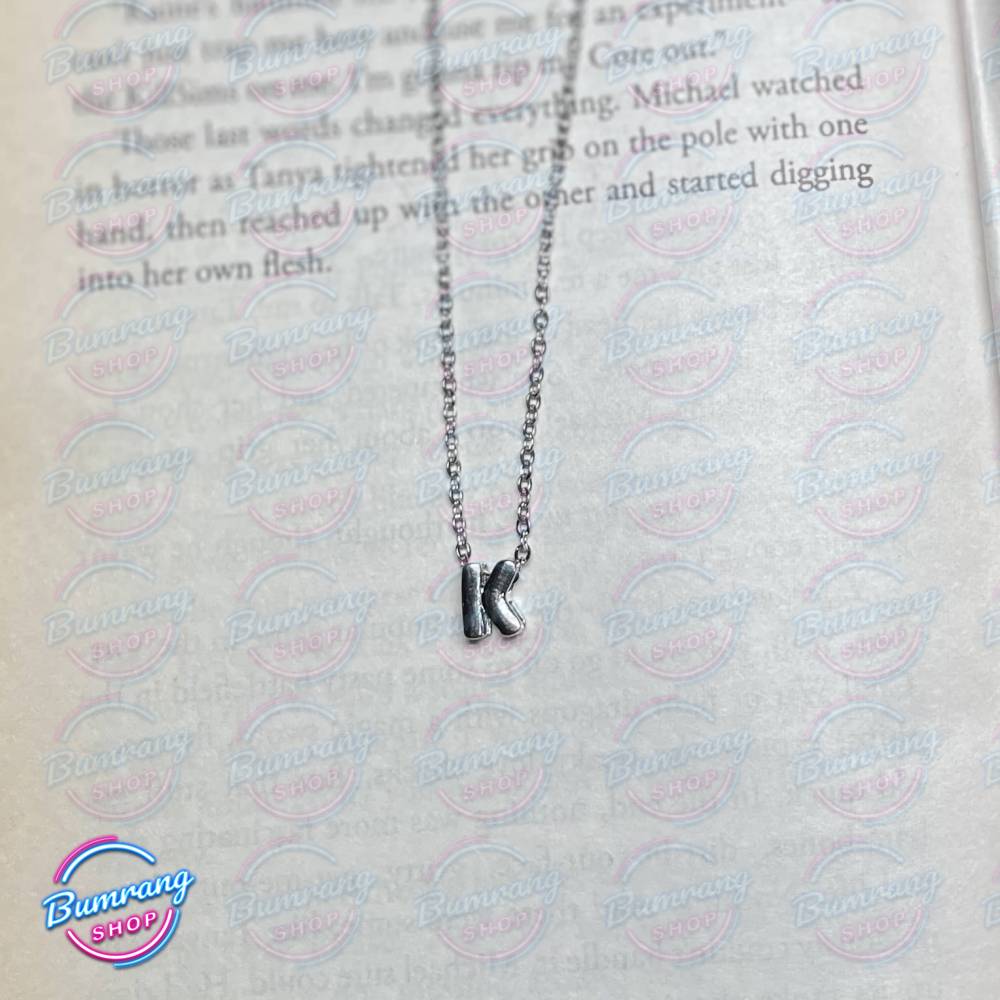 گردنبند حرف K